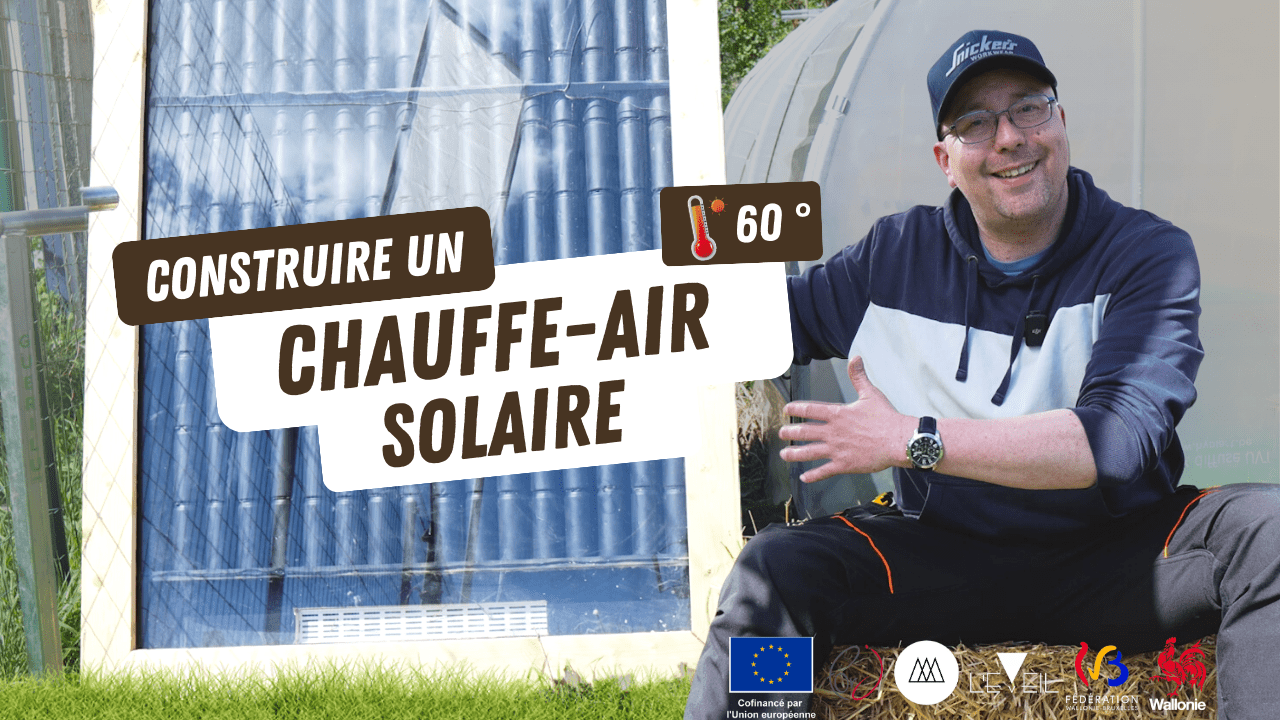 Économisez avec un chauffe-air solaire facile à réaliser !